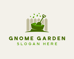 Shovel Garden Landscaping logo design