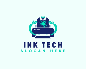 Shirt Print Ink logo design