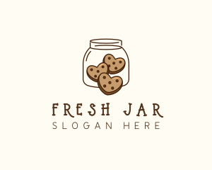 Cookie Heart Jar logo