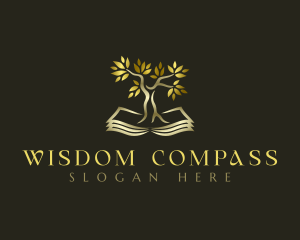 Tree Leaves Book logo