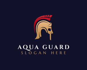 Spartan Gladiator Warrior logo design