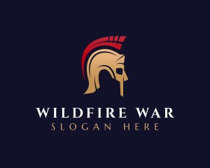 Spartan Gladiator Warrior logo