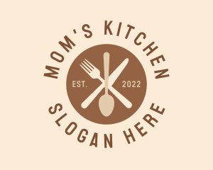 Restaurant Kitchen Utensils  logo design