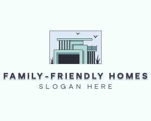 Contemporary Residence Property logo design