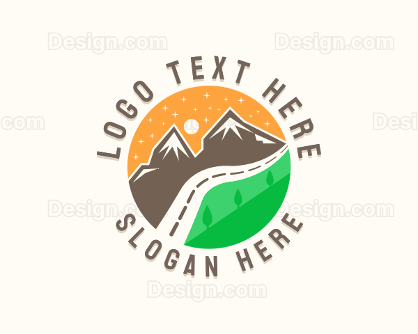 Travel Mountain Road Logo