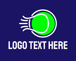 Fast Tennis Ball  Logo