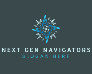 Modern Navigator Compass logo