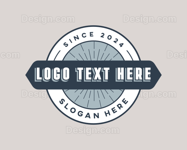 Generic Hipster Retro Business Logo