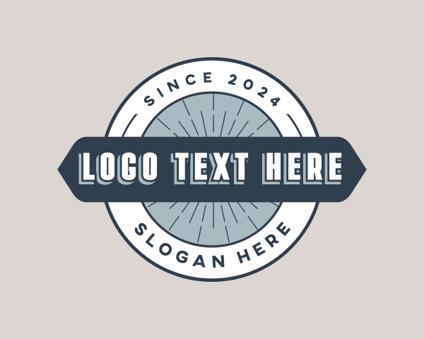 Generic Hipster Retro Business logo