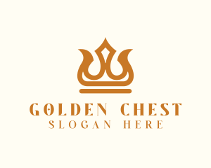 Golden Imperial Crown logo design