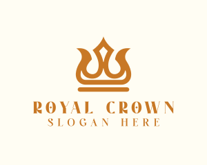 Golden Imperial Crown logo design