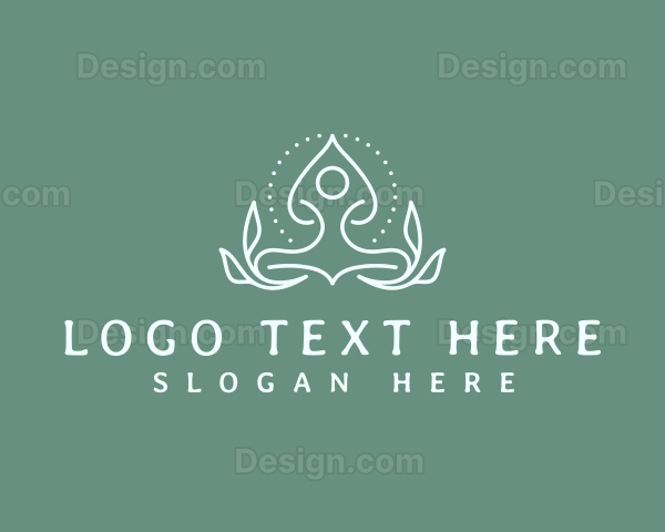 Meditation Wellness Yoga Logo