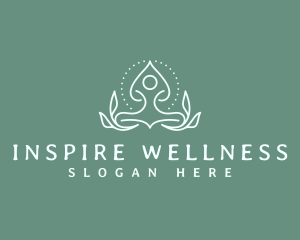 Meditation Wellness Yoga logo design