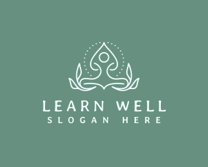 Meditation Wellness Yoga logo design