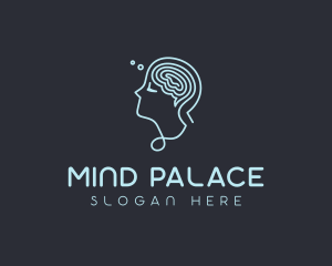 Mental Thought Mindfulness logo design