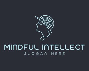 Mental Thought Mindfulness logo design