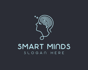 Mental Thought Mindfulness logo design