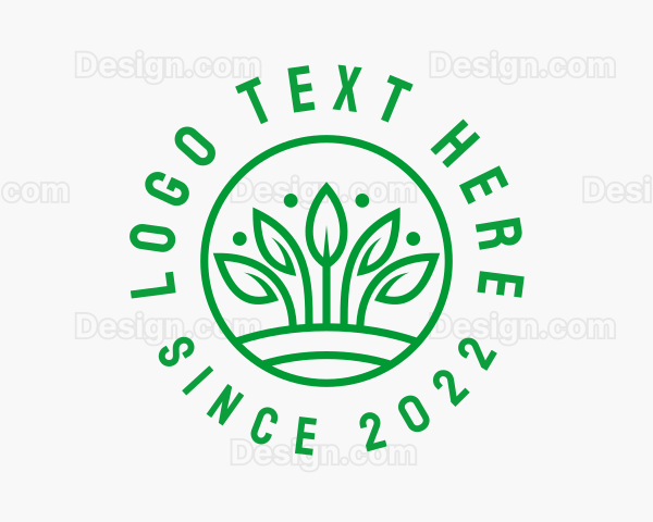 Eco Farm Gardening Logo