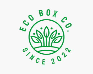 Eco Farm Gardening  logo design