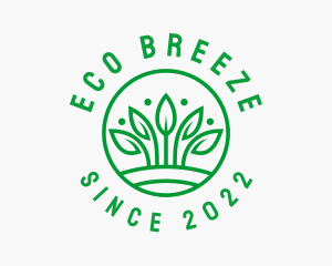 Eco Farm Gardening  logo design