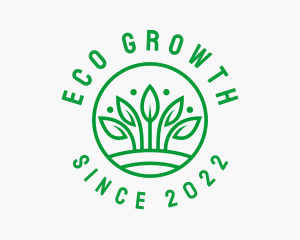 Eco Farm Gardening  logo design