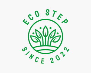 Eco Farm Gardening  logo design