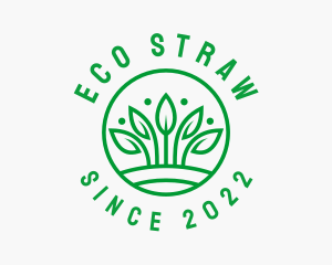 Eco Farm Gardening  logo design