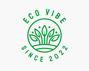 Eco Farm Gardening  logo design