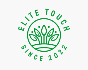 Eco Farm Gardening  logo design