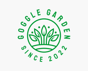 Eco Farm Gardening  logo design