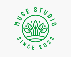 Eco Farm Gardening  logo design