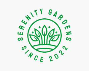 Eco Farm Gardening  logo design