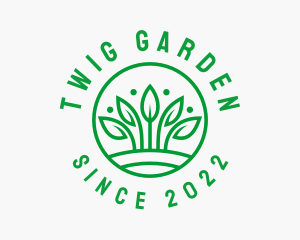 Eco Farm Gardening  logo design