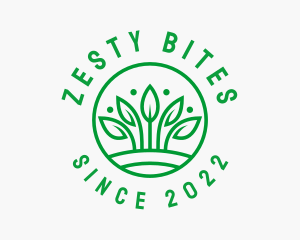 Eco Farm Gardening  logo design