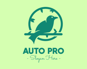 Green Forest Bird logo