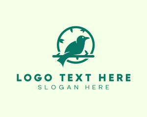 Green Forest Bird logo