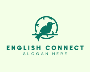 Green Forest Bird logo design