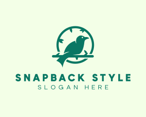 Green Forest Bird logo design