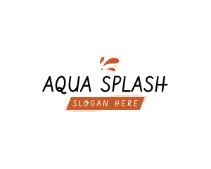 Playful Generic Splash logo design