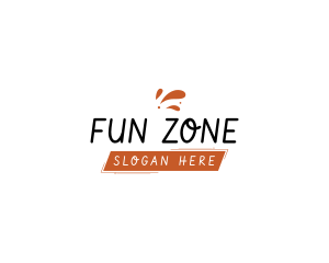 Playful Generic Splash logo design