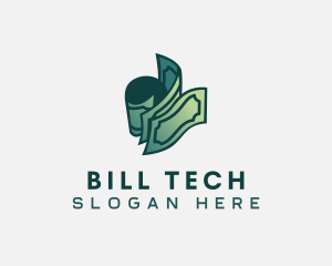 Money Cash Bill logo design