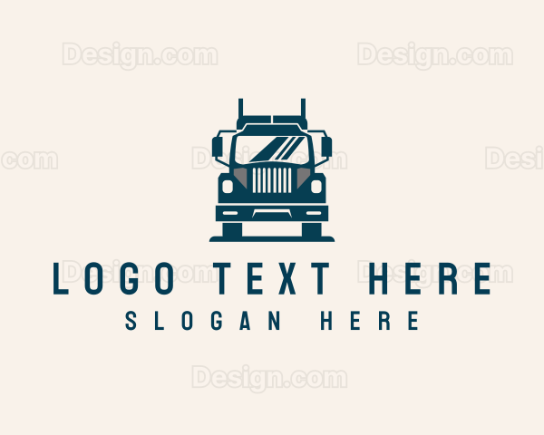 Truck Vehicle Transportation Logo