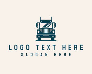 Truck Vehicle Transportation logo