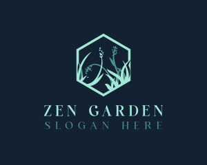 Grass Garden Landscaping logo design