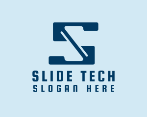 Super Tech Letter S logo design