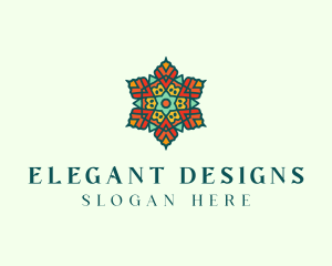 Autumn Flower Floral logo design