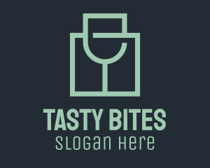 Wine Glass Square logo