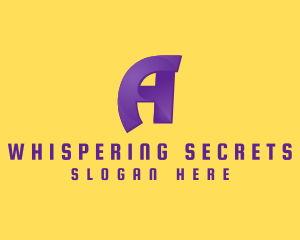 Modern Letter A logo