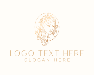 Beauty Floral Woman logo