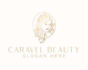 Beauty Floral Woman logo design